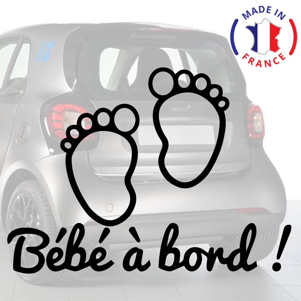 Stickers Bébé à Bord pour customiser votre voiture ! Beaucoup de