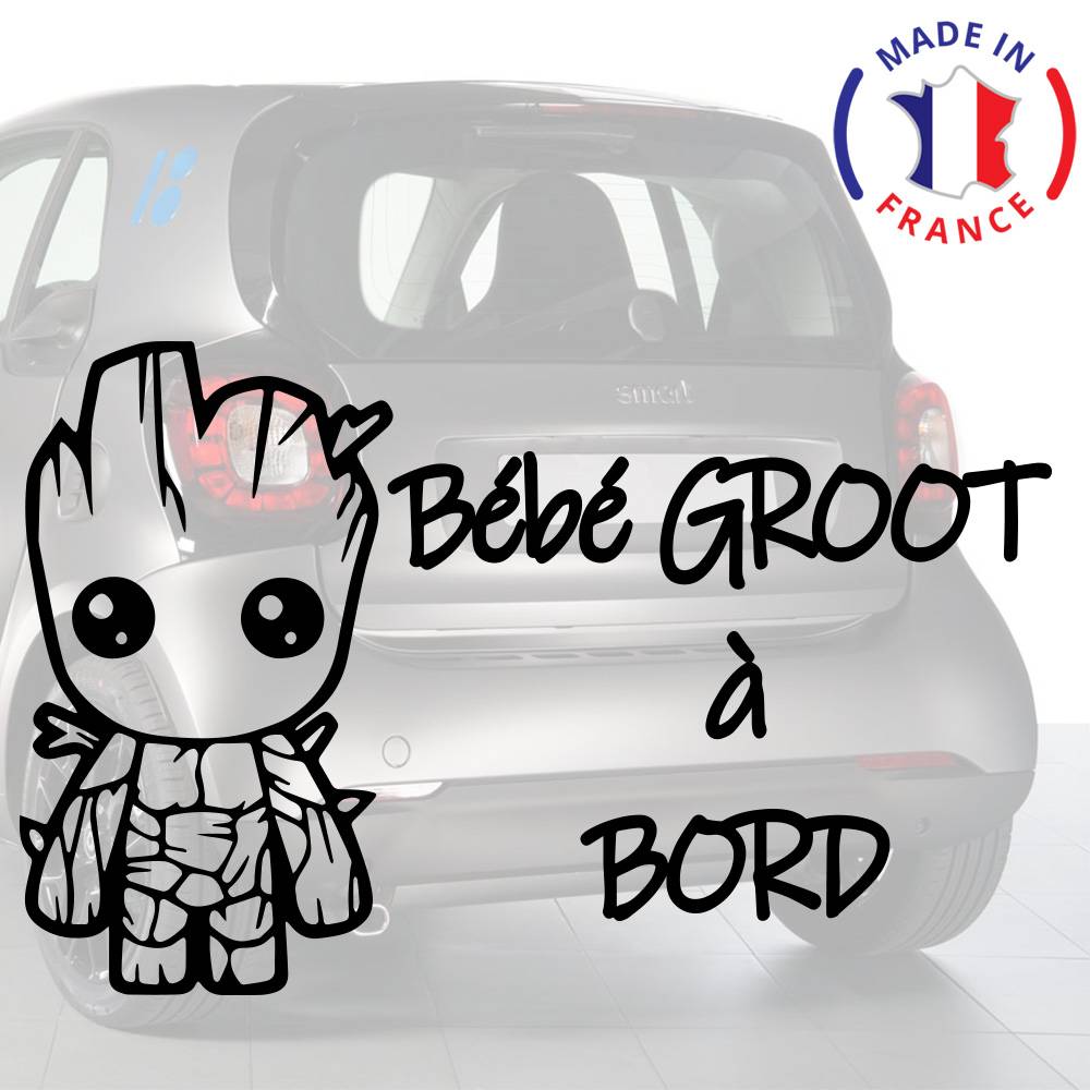 Stickers autocollant pour carte bancaire, La K7 de bébé GROOT, par